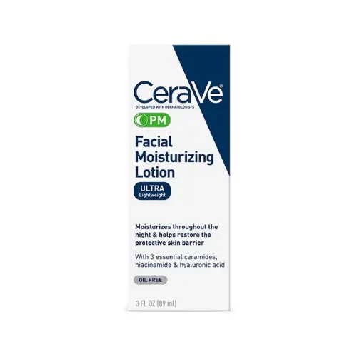 CeraVe PM Ultra Lightweight Facial Moisturizing Lotion 89 ml