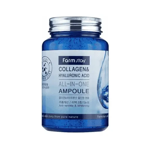 FARM STAY Collagen & Hyaluronic Acid All In One Ampoule 250ml