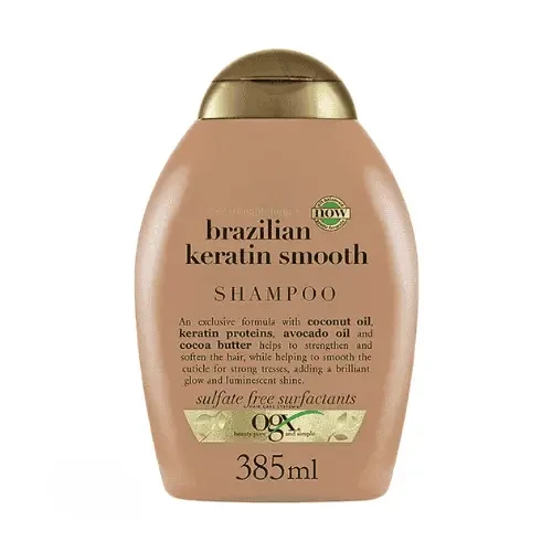 OGX Brazilian Keratin Smooth Shampoo – 385ml