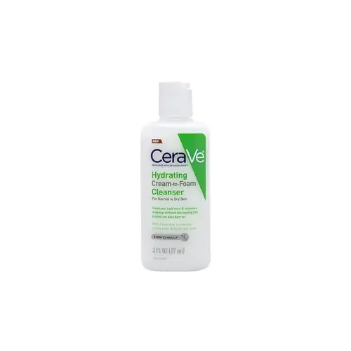 CeraVe Hydrating Cream to Foam Cleanser for Normal to Dry Skin 87ml