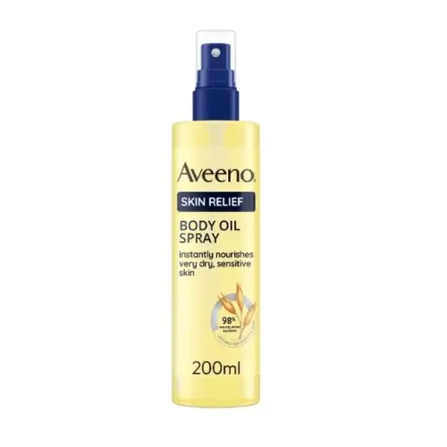 Aveeno Skin Relief Body Oil Spray For Very Dry Sensitive Skin 200ml