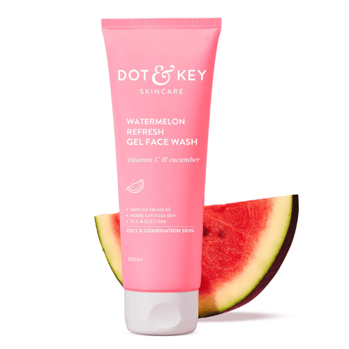 Dot & Key Watermelon Refresh Gel Face Wash For Oily Skin 100ml