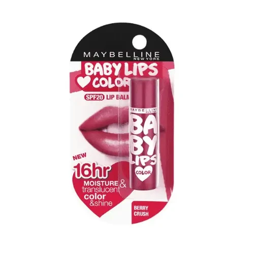 Maybelline Baby Lips Color Lip Balm Berry Crush SPF 20 4g