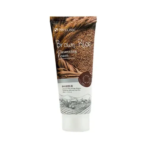 3W Clinic Brown Rice Foam Cleansing 100ml