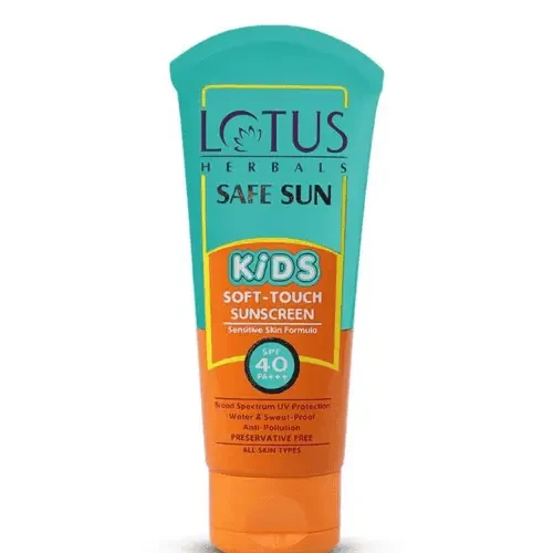 Lotus Herbals Safe Kids Soft-Touch Sunscreen SPF 40 80g