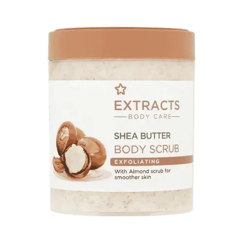 Superdrug Extracts Shea Butter Body Scrub 465ml