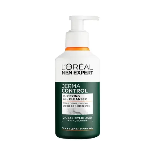 LOreal Men Expert Derma Control Purifying Gel Cleanser 260ml