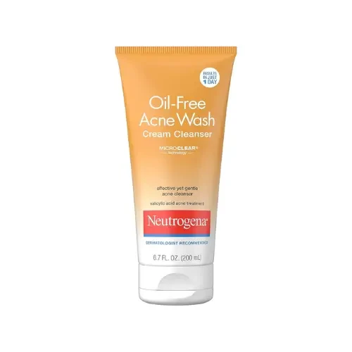 Neutrogena Oil Free Acne Wash Cream Cleanser 200ml