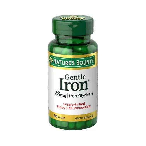 Nature’s Bounty Gentle Iron 28mg 90 Capsules