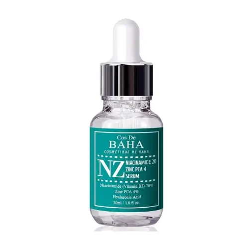 Cos De BAHA Niacinamide 20% + Zinc 4% Serum NZ 30ml