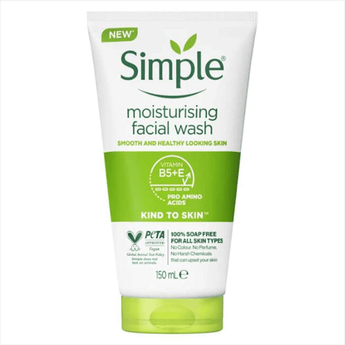 Simple Kind to Skin Moisturising Facial Wash 150ml