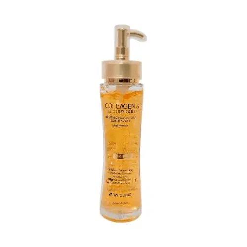 3W Clinic Collagen and Luxury Revitalizing Comfort 24K Gold Essence 150ml