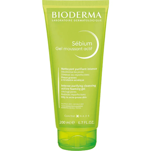Bioderma Sebium Gel Moussant Actif Foaming Gel 200ml