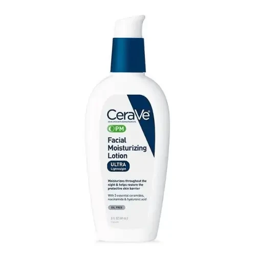 CeraVe PM Ultra Lightweight Facial Moisturizing Lotion 60ml