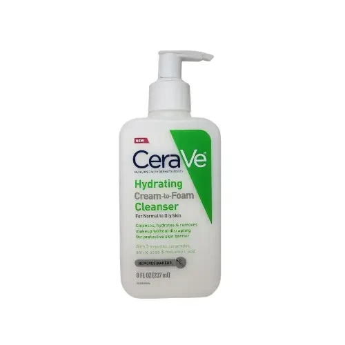 CeraVe Hydrating Cream to Foam Cleanser for Normal to Dry Skin 237ml