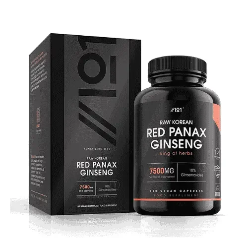 ALPHA01 Panax Ginseng Extract 7500 mg High Strength Korean Red Ginseng