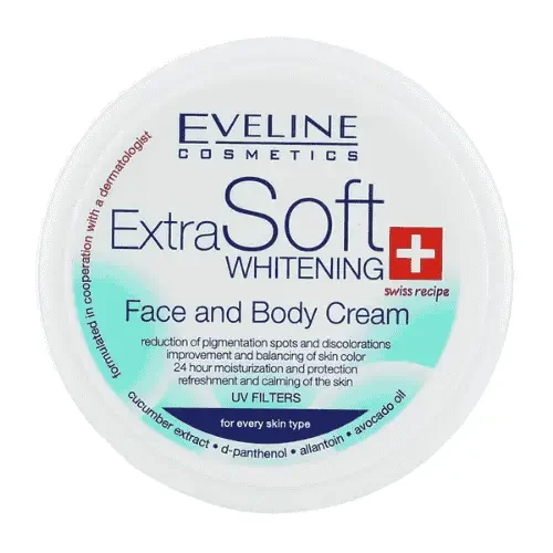 EVELINE Extra Soft Whitening Face & Body Cream 100ml