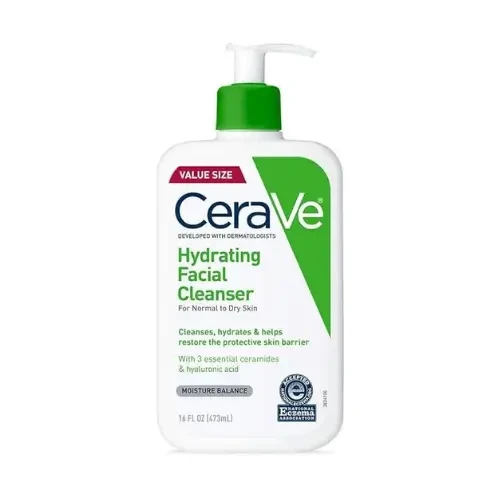 CeraVe Hydrating Facial Cleanser for Normal to Dry Skin 473ml