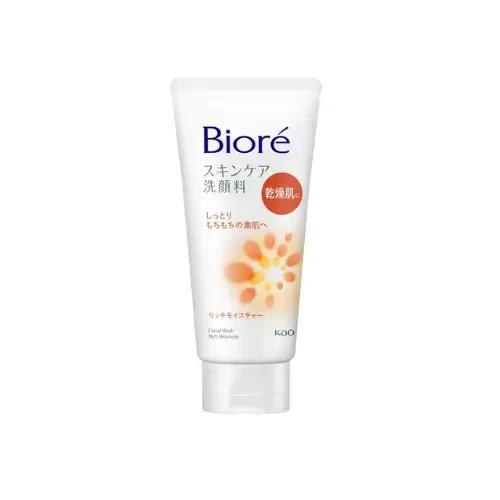 Biore Facial Wash Rich Moisture 130g