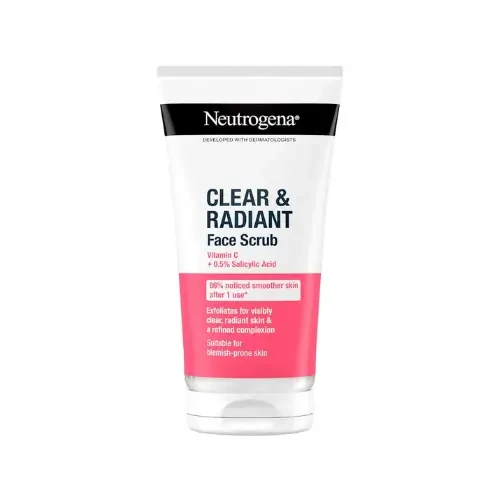 Neutrogena Clear & Radiant Face Scrub 150ml