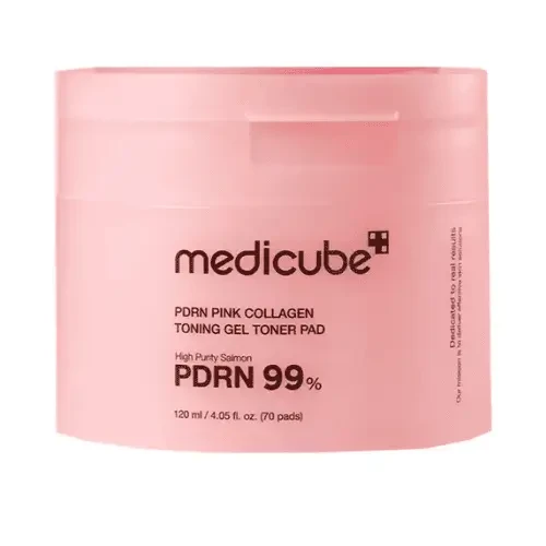 MEDICUBE PDRN Pink Collagen Toning Gel Toner Pad 120ml