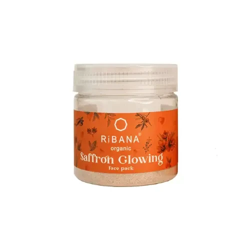 Ribana Saffron Glowing Face Pack 100gm