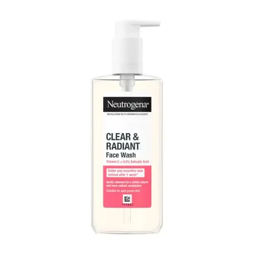 Neutrogena Clear & Radiant Face Wash with Vitamin C + 0.5% Salicylic Acid 200ml
