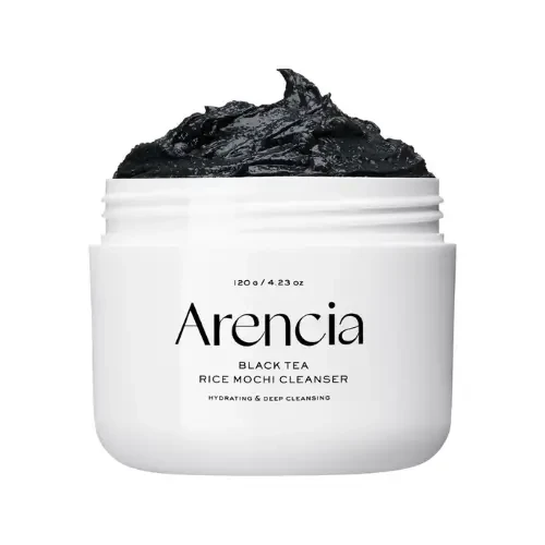 Arencia Black Tea Rice Mochi Cleanser 120g
