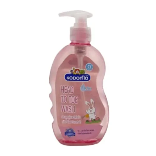 Kodomo Head To Toe Wash Pink Hanabaki 400ml