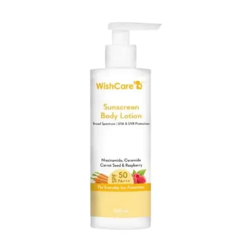 WishCare SPF50 Sunscreen Body Lotion Broad Spectrum 200ml