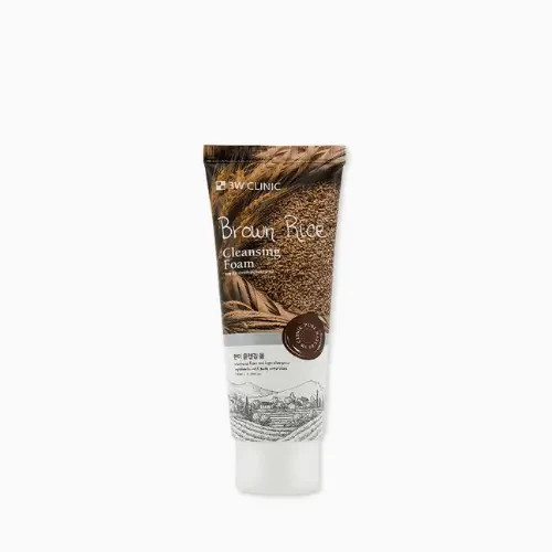 3W Clinic Brown Rice Foam Cleansing 100ml