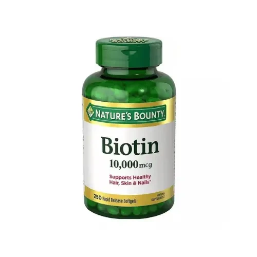 Nature’s Bounty Biotin 10,000 mcg Rapid Release 250 Softgels