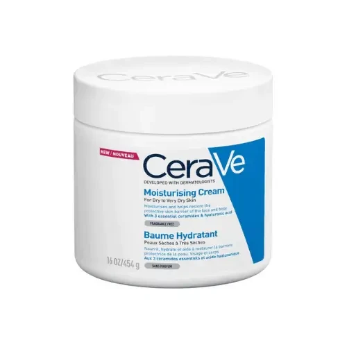 CeraVe Moisturising Cream Pot 454g (For Dry to Very Dry Skin)
