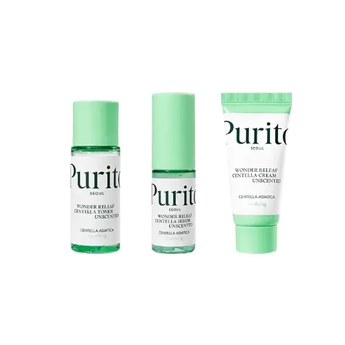 Purito Seoul Wonder Releaf Centella Mini Kit Unscented