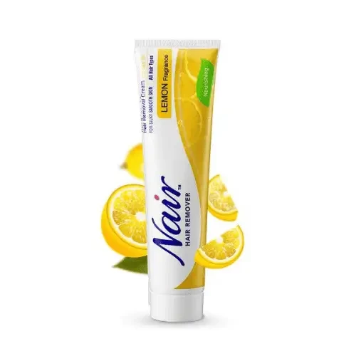 Nair Lemon Fragrance Hair Removal Cream  Legs & Body 110 g