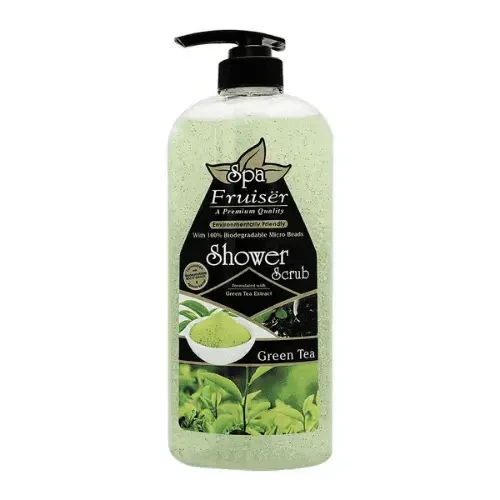 Fruiser Shower Scrub Green Tea 730ml